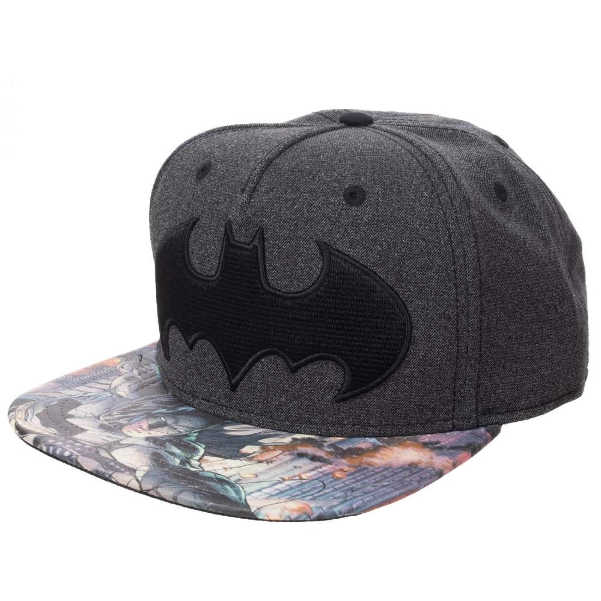 Batman Sublimated Bill Snapback Hat